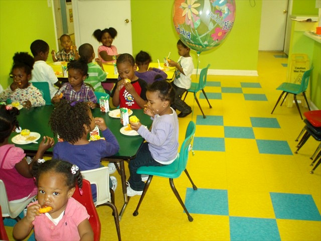 Children engaged in creative play at Bright Kids Academy