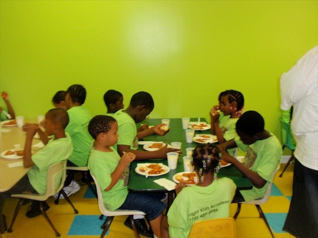 Activity time at Bright Kids Academy Quality Rated daycare